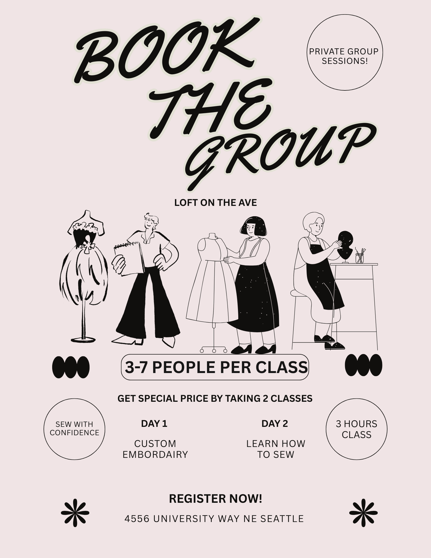 Private Group workshops
